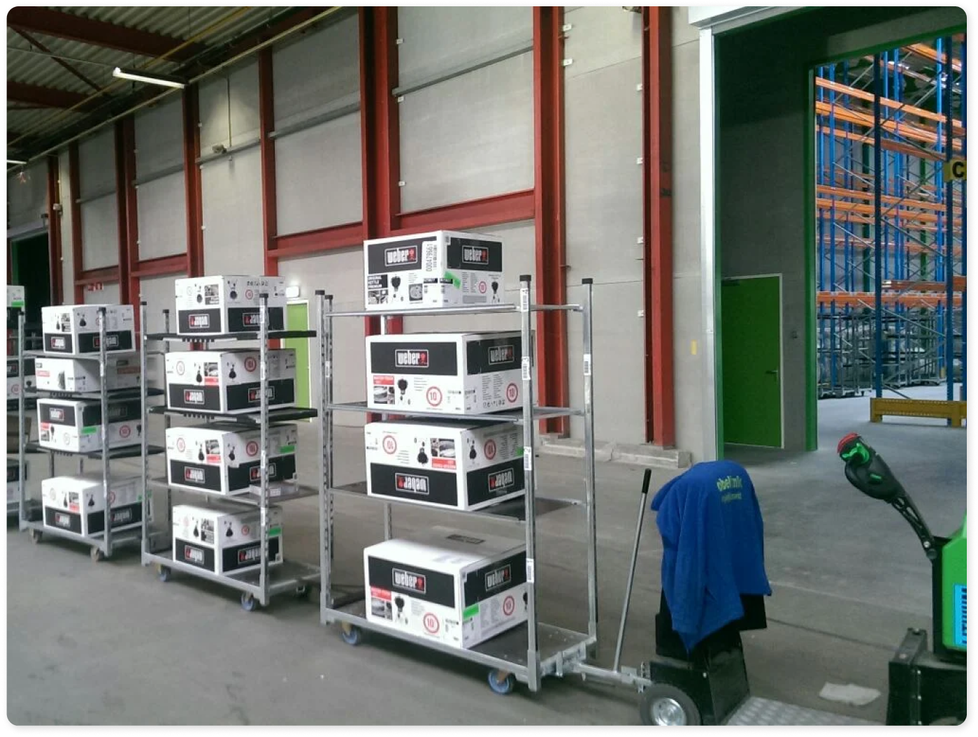Multi order picking voorbeeld Multi order picking voorbeeld